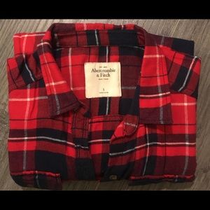 Abercrombie and Fitch flannel